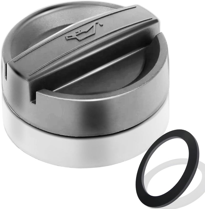 GROBARPART B46 B58 N20 N51 N52 N52N N54 N55 N63 Engine Oil Filler Cap Compatible with BMW 128i 135i 228i 320i 328i 335i 428i 528i 535i 740i 760i M3 M5 M6 X1 X3 X5 X6 X7 E70 E90 E92 F10 Replace 11128655331 - Image 1